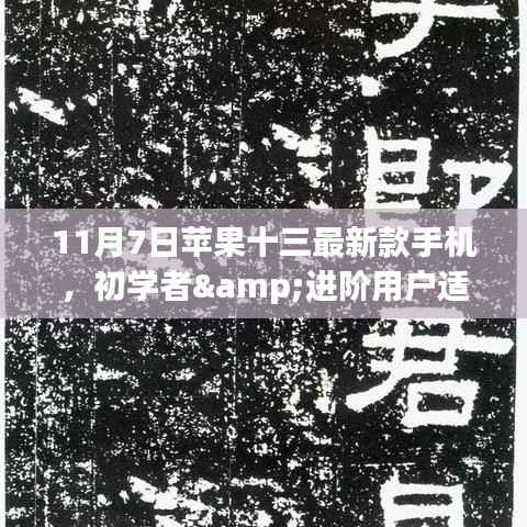 初学者与进阶用户指南,11月7日新款苹果十三手机购买攻略全解析