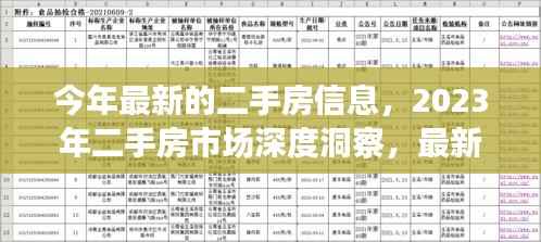 2023年二手房市场深度洞察,最新信息、背景分析与时代地位,全面解读二手房市场现状