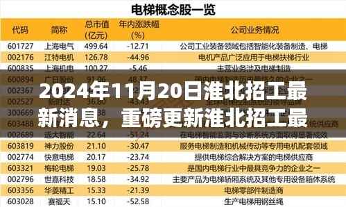 2024年11月20日淮北招工最新消息,重磅更新淮北招工最新消息,掌握未来就业机会,就在2024年11月20日!