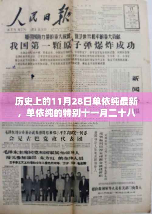 单依纯的特别十一月二十八日,历史中的温馨日常与友情闪耀时刻回顾