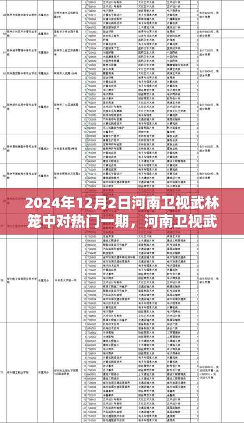 河南卫视武林笼中对深度解析，热门一期揭秘（XXXX年XX月XX日）