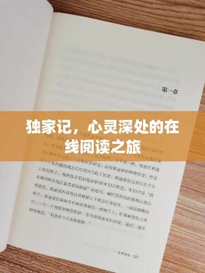 独家记，心灵深处的在线阅读之旅
