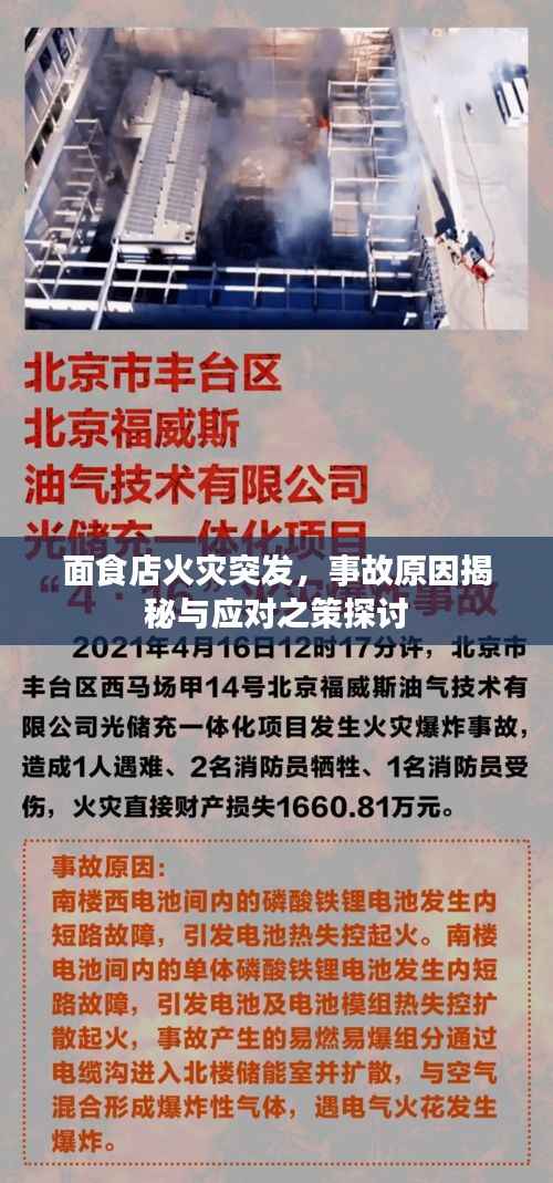 面食店火灾突发,事故原因揭秘与应对之策探讨