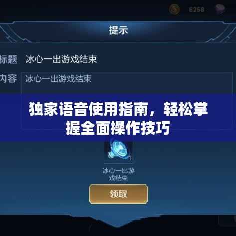 独家语音使用指南,轻松掌握全面操作技巧